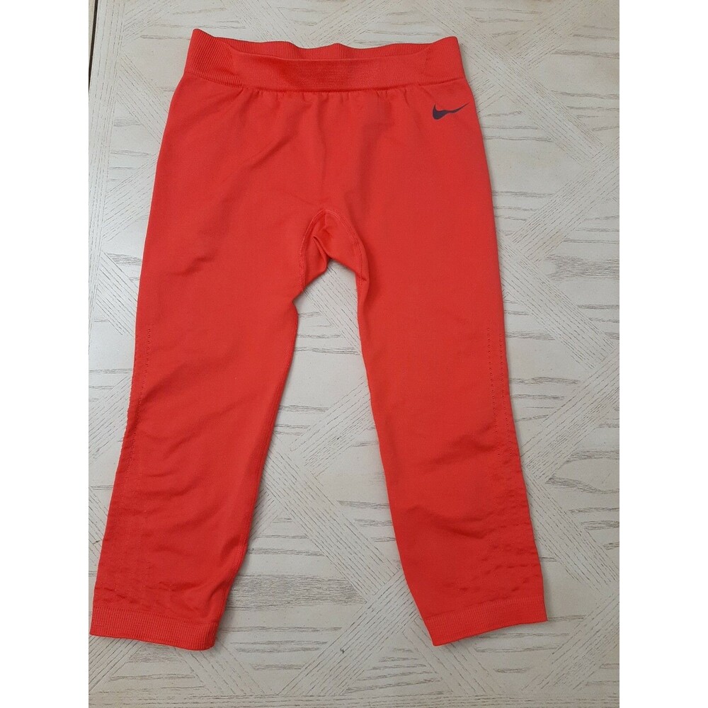 EUC Women’s Cropped Dri Fit NIKE PRO Compression Pants Size S Small